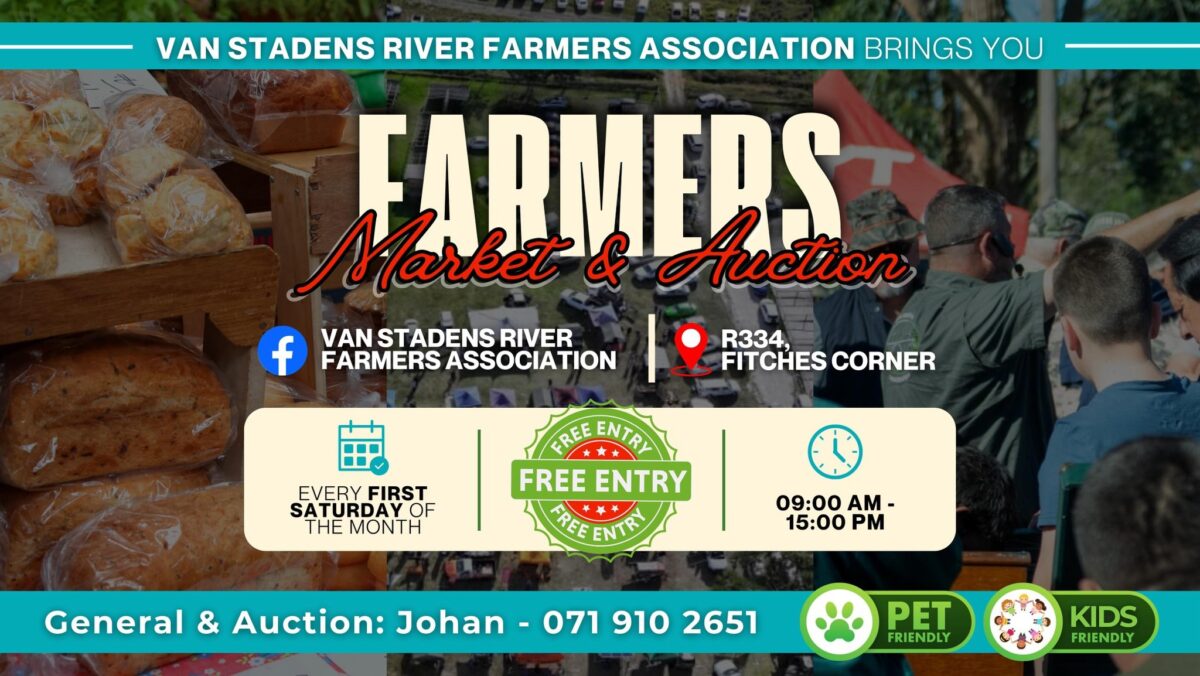 Van Stadens River Farmers Market and Auction at  van Stadens River Farmers’ Association - Fitches Corner in Gqeberha