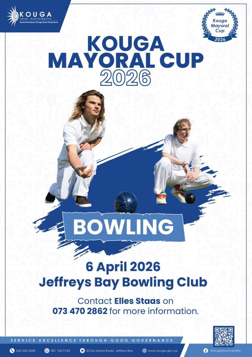 Kouga Mayoral Cup  - Bowling at  Jeffreys Bay Bowling Club in Jeffreys Bay