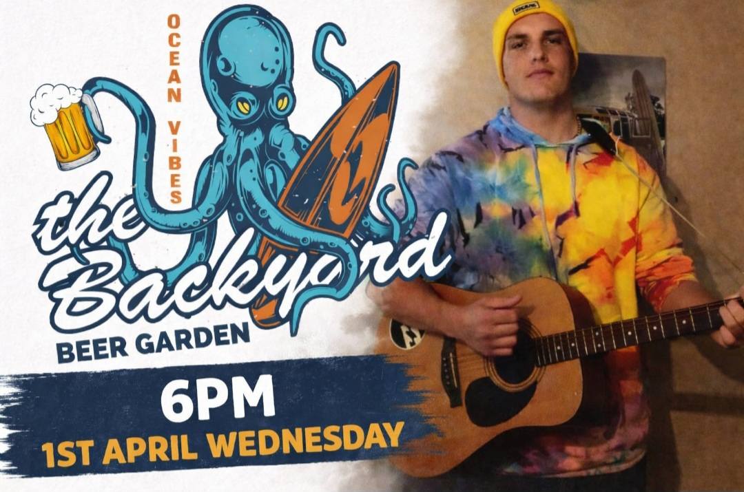 Ocean Vibes at  The Backyard Beer Garden in Jeffreys Bay